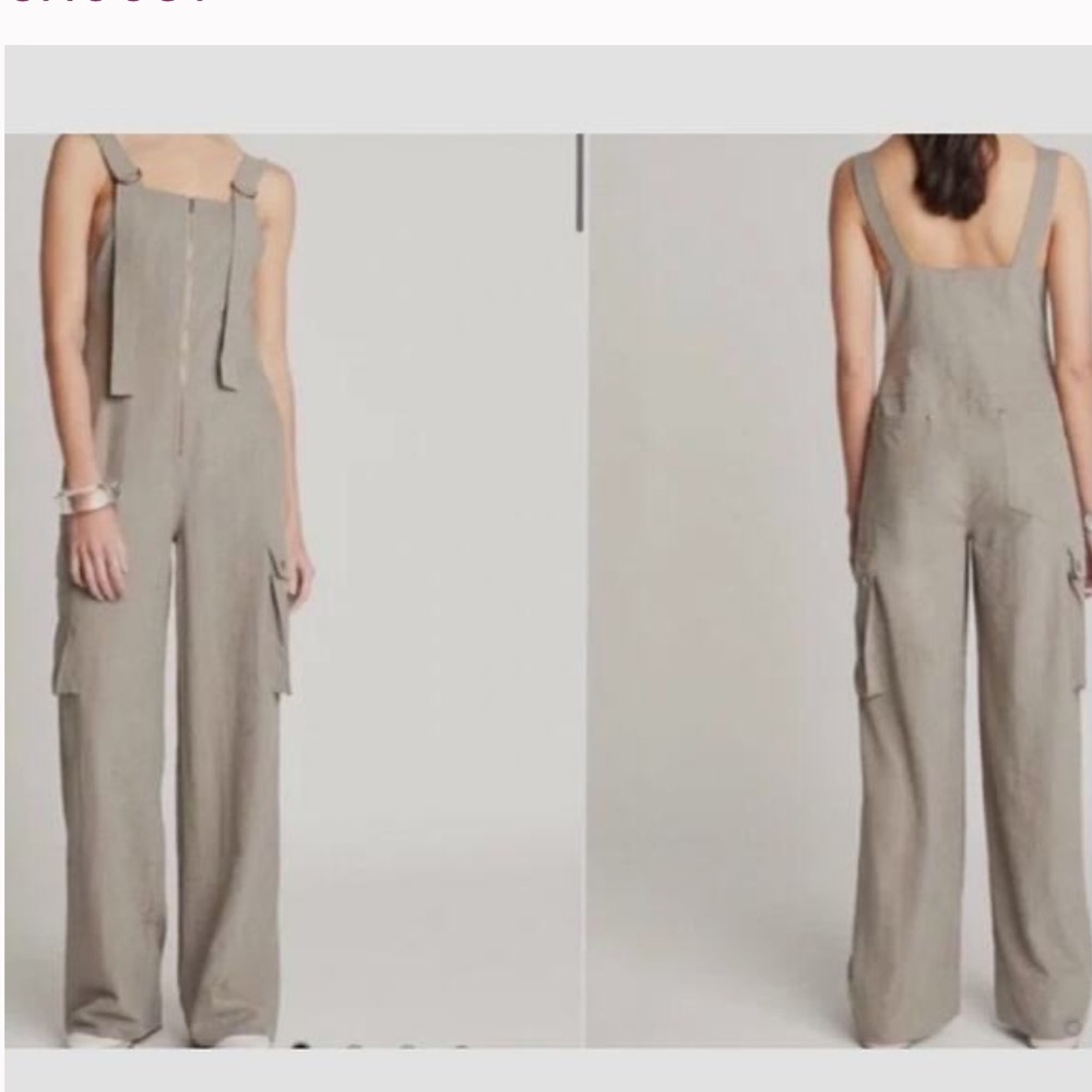 Choosy Green Piece of Cake Overall Jumpsuit